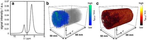 In Situ Chemically-Selective Monitoring of Multiphase Displacement Processes in a Carbonate Rock Using 3D Magnetic Resonance Imaging