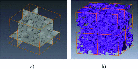 Computational elastic upscaling of sandstone on the basis of X‐ray micro‐tomographic images