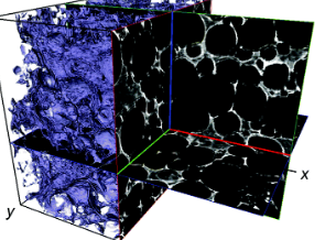 Nondestructive, longitudinal measurement of collagen scaffold degradation using computed tomography and gold nanoparticles